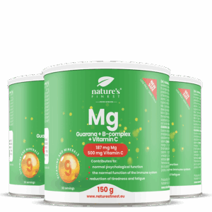 3x Magnezij + Guarana + B-kompleks + Vitamin C Paket